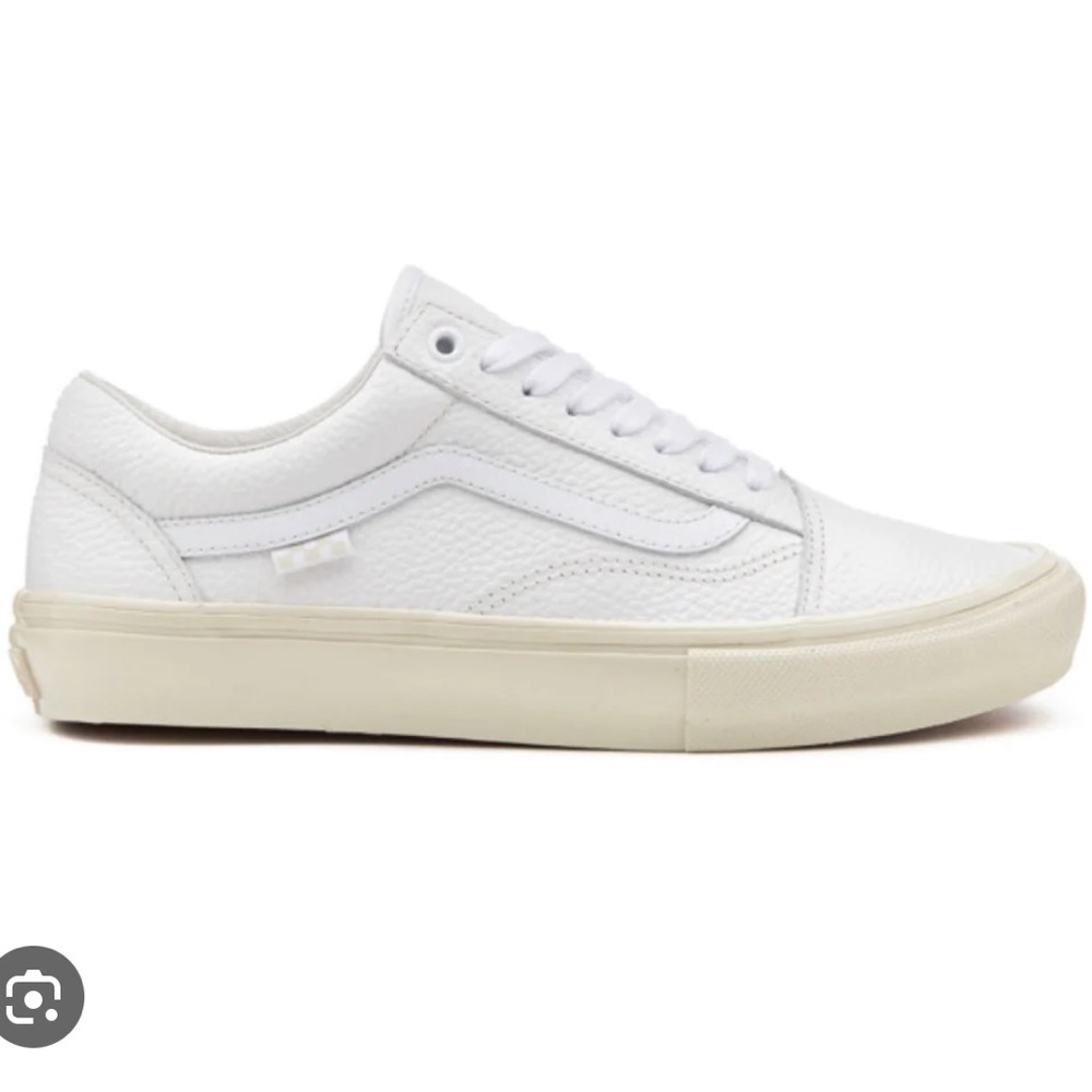 Skate Old Skool vintage leather sneakers